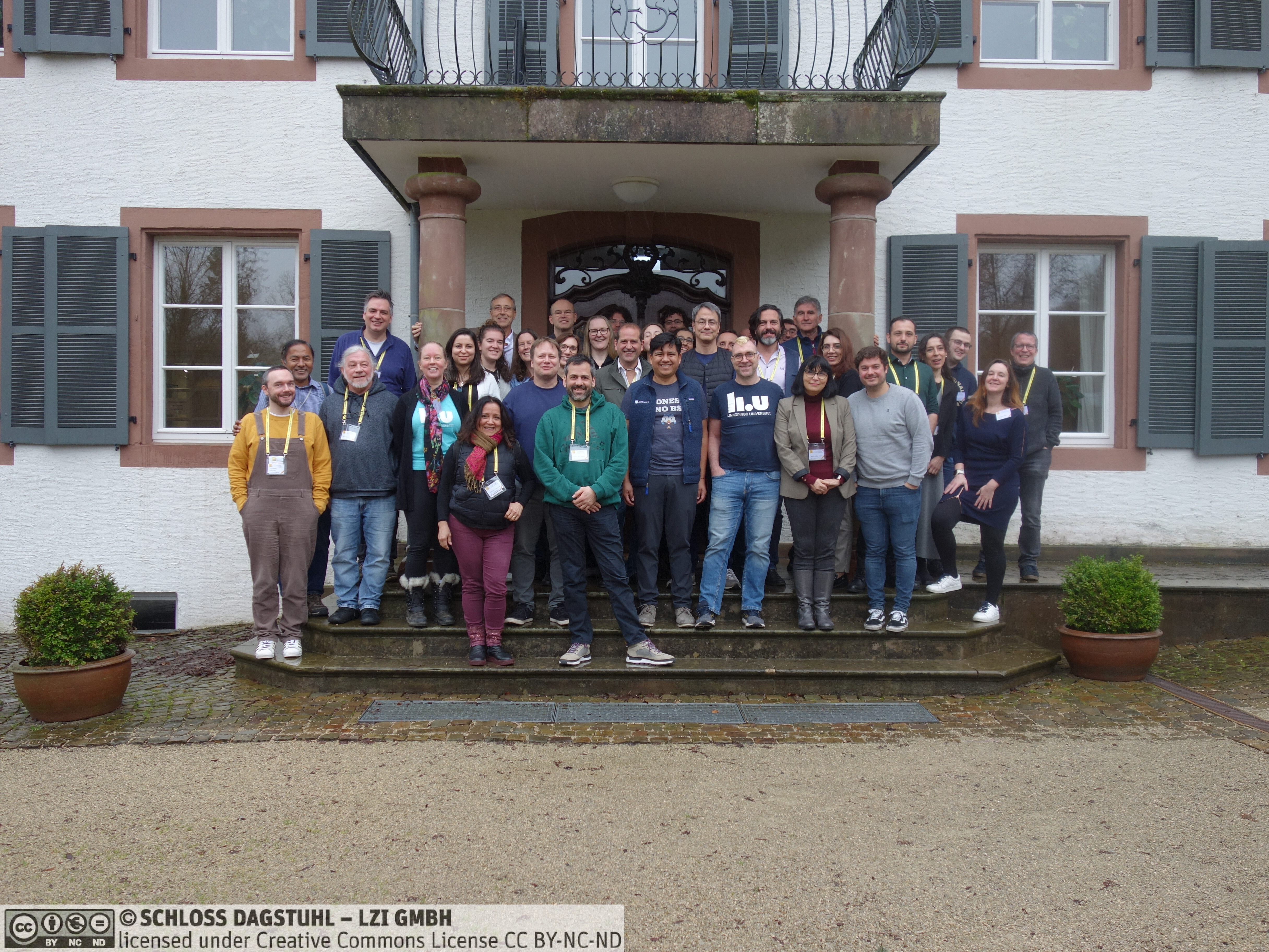 The group of researchers at Dagstuhl